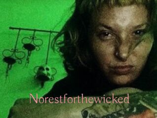 Norestforthewicked